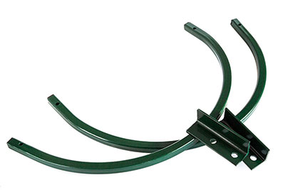Holder for razor wire barriers