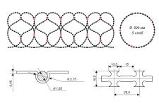 Креслення спіралі Гюрза 500/5